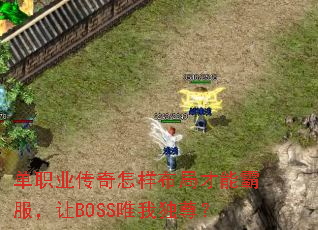 ��ְҵ�����������ֲ��ܰԷ�����BOSSΨ�Ҷ���