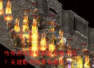 ������Ϸ�ƺŽ���Ϊ�β�ͬ���ؼ�Ӱ����������Щ��