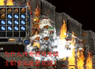 Ϊʲô������Ϸ��սʿְҵ����ܻ�ӭ��