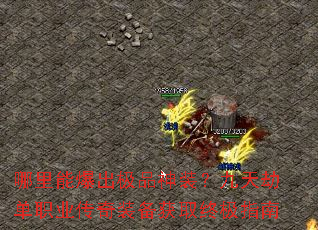 哪里能爆出极品神装?九天劫单职业传奇装备获取终极指南 哪里能爆出极品神装?九天劫单职业传奇装备获取终极指南