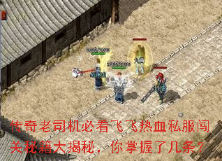 传奇老司机必看飞飞热血私服闯关秘籍大揭秘,你掌握了几条? 传奇老司机必看飞飞热血私服闯关秘籍大揭秘,你掌握了几条?