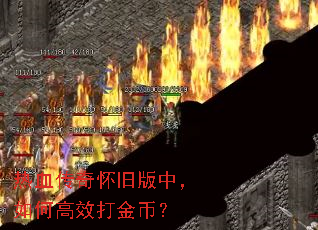 热血传奇怀旧版中,如何高效打金币? 热血传奇怀旧版中,如何高效打金币?