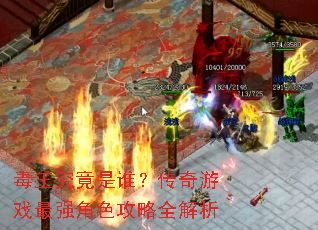 毒王究竟是谁?传奇游戏最强角色攻略全解析 毒王究竟是谁?传奇游戏最强角色攻略全解析